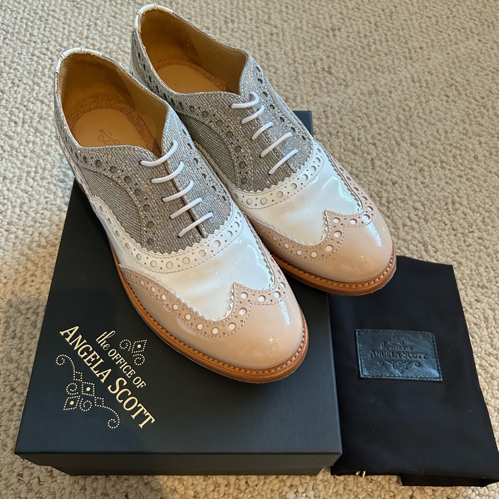 Office of Angela Scott, Brogue oxfords